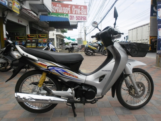 wave125Rปี48รถบ้านเครื่องแน่นๆสีเดิมเปลือกแท้เดิมภาษีเต็ม