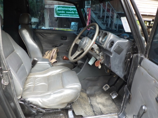 (รถลุยน้ำท่วม) SUZUKI  CARIBAN 1.3 ยกสูงเทินเพลา +พึ่งติดแก็ส LPG