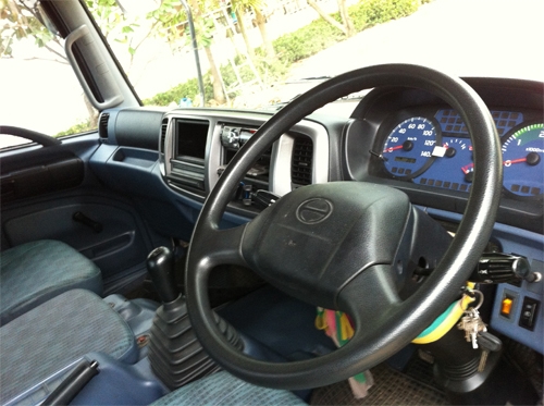 ขาย 6 ล้อ HINO MEGA 500 175แรงม้า กระบะคาร์โก้โครงเหล็ก กว้าง2.40เมตร ยาว5.60เมตร