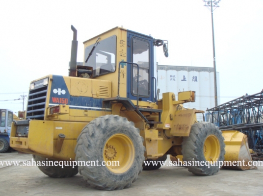 รถตัก WA150-1 S/N 302XX รถนอก นำเข้า บจก.สหสินอีควิปเม้นท์ โทร.081-5851880, 02-5168100-1