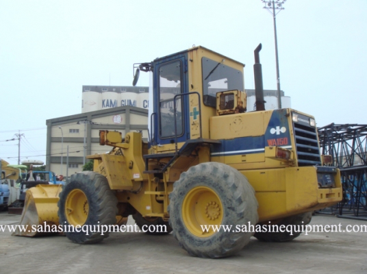 รถตัก WA150-1 S/N 302XX รถนอก นำเข้า บจก.สหสินอีควิปเม้นท์ โทร.081-5851880, 02-5168100-1
