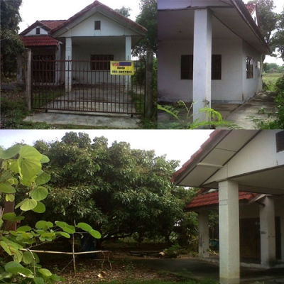 ขายบ้านพร้อมที่ดิน เนื้อที่ 2 งาน บ้านชั้นเดียว ป่าซาง ลำพูน