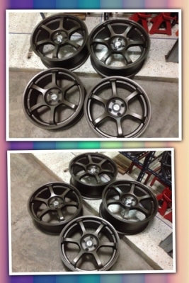 แม็กมือสอง RG2 ขอบ17 4รู100 กว้าง7