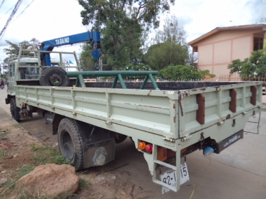 ขายรถฮีโน่6ล้อFD178Bเครน3ตันครึ่ง เครื่องHO7C ช่วงยาว6.30