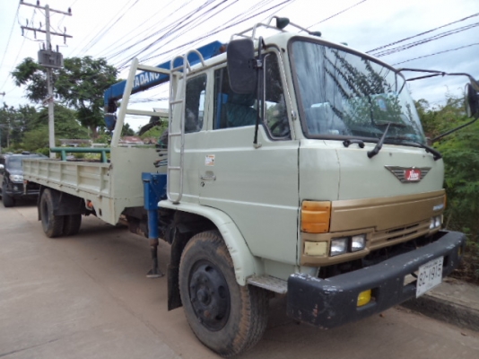 ขายรถฮีโน่6ล้อFD178Bเครน3ตันครึ่ง เครื่องHO7C ช่วงยาว6.30