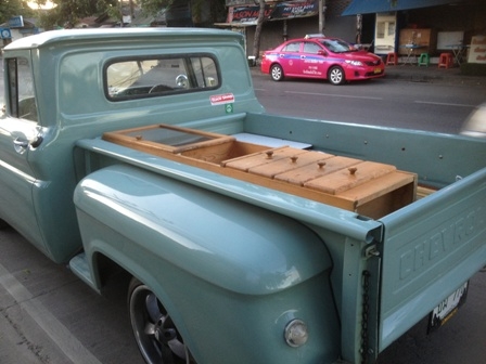 ขายรถเชฟโรเล็ตกระบะอาป่าเช่ 1960 เครื่อง UZพร้อมใช้อวดสาว