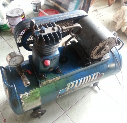 ขายปั้มลม1/4แรงของPuma ใช้งานปกติ 1800