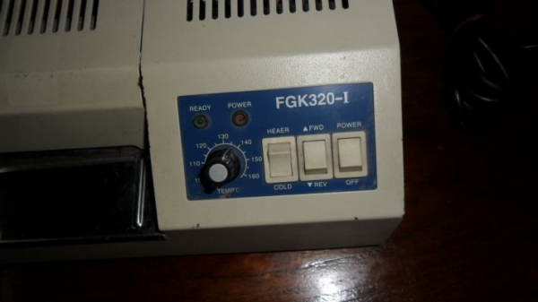 เครื่องเคลือบบัตร MORGAN รุ่น FGK-320