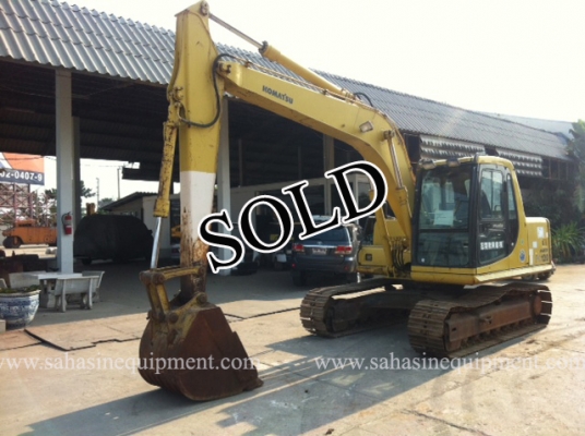 ขายแล้ว รถขุด PC120-6 S/N 491XX รถนอก นำเข้า บจก.สหสินอีควิปเม้นท์ โทร.081-5851880, 02-5168100-1 www.sahasinequipment.com