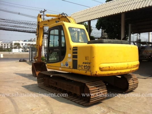 รถขุด PC120-6E S/N 596XX รถนอก ขายถูก บจก.สหสินอีควิปเม้นท์ โทร.081-5851880, 02-5168100-1 www.sahasinequipment.com รถขุด PC120-6E S/N 596XX รถนอก ขายถูก บจก.สหสินอีควิปเม้นท์ โทร.081-5851880, 02-5168100-1 www.sahasinequipment.com