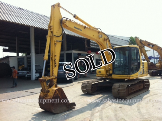 รถขุด PC120-6E S/N 596XX รถนอก ขายถูก บจก.สหสินอีควิปเม้นท์ โทร.081-5851880, 02-5168100-1 www.sahasinequipment.com