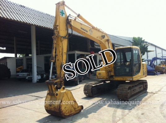 รถขุด PC120-6E S/N 574XX รถนอก นำเข้า บจก.สหสินอีควิปเม้นท์ โทร.081-5851880, 02-5168100-1 www.sahasinequipment.com