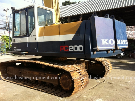 ขายแล้ว รถขุดบูมยาว PC200-5 S/N 48XXX รถนอก นำเข้า บจก.สหสินอีควิปเม้นท์ โทร.081-5851880, 02-5168100-1