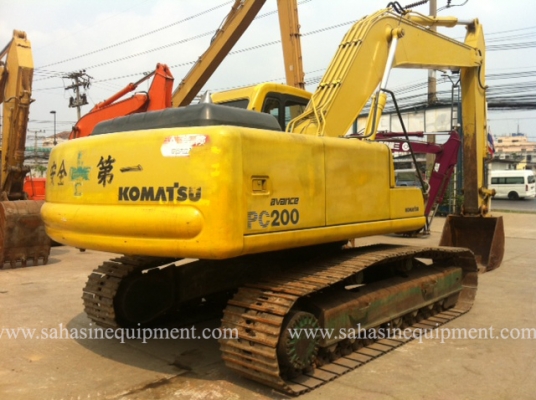 รถขุด PC200-6 S/N 840XX รถนอก สภาพดี บจก.สหสินอีควิปเม้นท์ โทร.081-5851880, 02-5168100-1 รถขุด PC200-6 S/N 840XX รถนอก สภาพดี บจก.สหสินอีควิปเม้นท์ โทร.081-5851880, 02-5168100-1