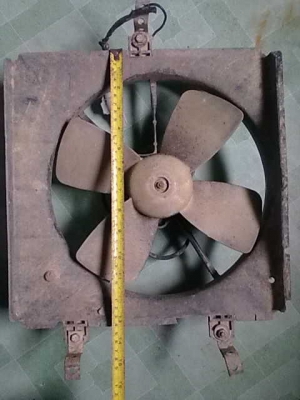 พัดลมแอร์ พร้อมโครง อย่างดี