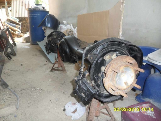 เพลาทั้งเส้น ปาเจโร พร้อมจานดิสก์