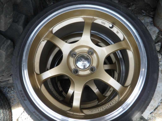 แม็ก ขอบ 17  4รู100  พร้อมยาง