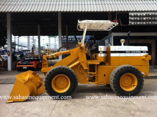 ขายแล้ว รถตัก 510 S/N 118XX รถนอก นำเข้า บจก.สหสินอีควิปเม้นท์ โทร.081-5851880, 02-5168100-1