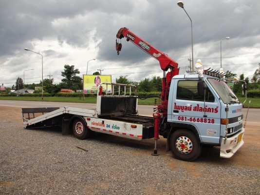 ขายรถสไลด์ติดเครน All In One  ISUZU รถพร้อมใช้งาน