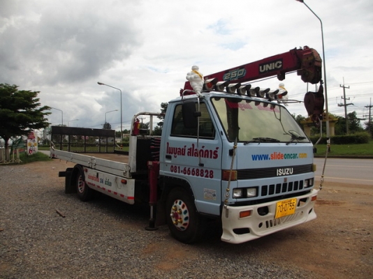 ขายรถสไลด์ติดเครน All In One ISUZU รถพร้อมใช้งาน ขายรถสไลด์ติดเครน All In One ISUZU รถพร้อมใช้งาน