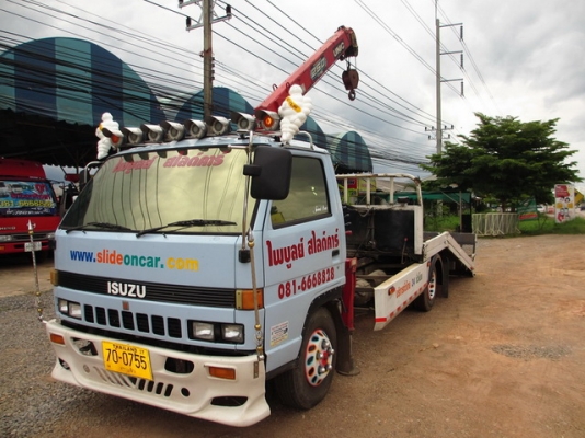 ขายรถสไลด์ติดเครน All In One ISUZU รถพร้อมใช้งาน ขายรถสไลด์ติดเครน All In One ISUZU รถพร้อมใช้งาน