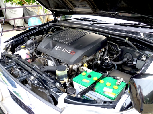 รถบ้าน TOYOTA 2011 VIGO D4D สี :ดำ วิ่ง 86xxx โล.
