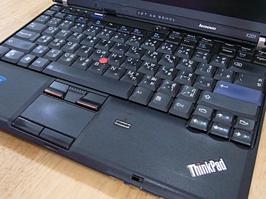 LENOVO ThinkPad X201 /i5-540M/750GB/RAM 8GB คุ้มครับ ช้าอด