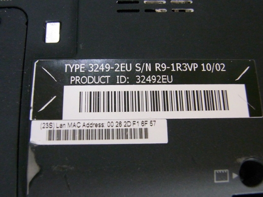 LENOVO ThinkPad X201 /i5-540M/750GB/RAM 8GB คุ้มครับ ช้าอด