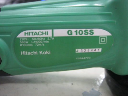 หินเจียรมือ 4 นิ้ว HITACHI แท้ใหม่ๆ