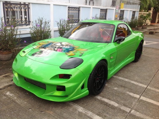 Rx7 ทำเต็ม 600 ม้า พึ่งทำเสร็จสดๆเลยครับ