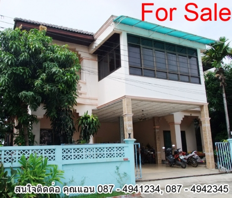 ขายบ้านเดี่ยว2ชั้น 70ตรว. สูงโปร่ง 6นอน 3 น้ำ โรงรถ