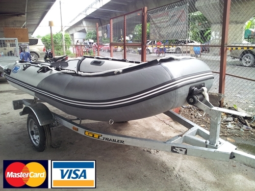 ห่างลากเรือ เทเลอร์เรือ 12 ฟุต ผ่อน -  จ่าย  ผ่านบัตรเคดิตได้แร้ว