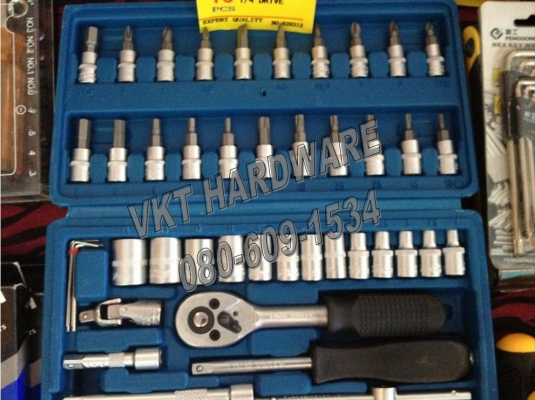 บล็อคชุด 46 ชิ้น @WORK 2หุน