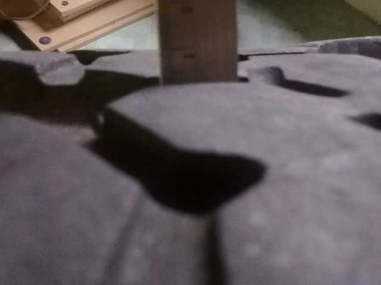 ขายยางตะขาบ 35/11.5/16    simax 1 เส้น ปี3610