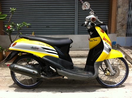 yamaha fino ปี51 เครื่องดี ภาษี 57