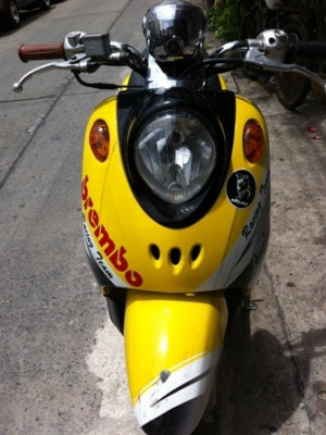 yamaha fino ปี51 เครื่องดี ภาษี 57