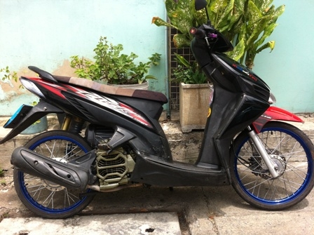 honda click ปี50 เครื่องดี ไม่ควัน ภาษีไม่ขาด