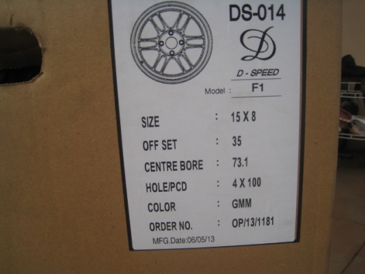 ขายล้อแม็กใหม่ RPF1 ขอบ15 สีไฮเปอร์ซินเวอร์ F7"et41,R8"et35 4รู100  สนใจติดต่อเล็กคลองสาม (081-3747940)