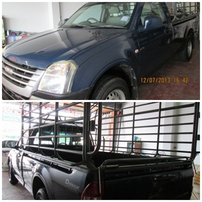 Isuzu D-max ตอนเดียวรถพร้อมใช้