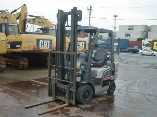 ขายฟอร์คลิฟต์ NISSAN PL01 FG20 , ประหยัดน้ำมันที่สุด!!!ด้วยเครื่องยนต์หัวฉีดรุ่นใหม่ล่าสุด !!!!  , SIDE SHIFT, เกียร์ MT ,  , เสาสูง 4 M  ใช้งานได้ 2 ระบบ GASOLINE/LPG  ( รับประกันเครื่องยนต์และระบบ 6 เดือน )