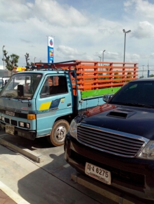 Isuzu Elt NKR100 แรง 4BC1 ฝาขาว ห้างแท้ หูช้างครบ เกียรยาว 6 ล้อ กะบะยาว 3 เมตรก่า