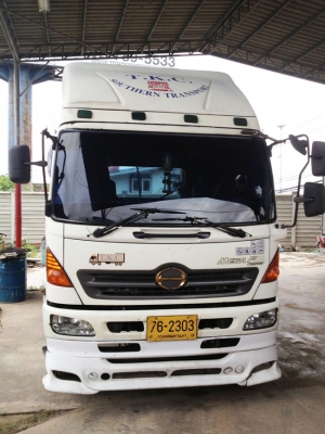 ขาย 10 ล้อ ห้อลาก HINO MEGA ปี 47 เครื่อง 260 แรงม้า ยูโร 2