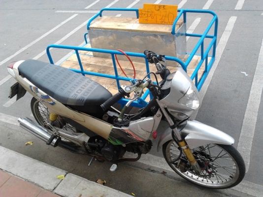 ขายมอเตอร์ไซค์พ่วงข้าง 2คัน