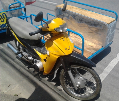 ขายมอเตอร์ไซค์พ่วงข้าง 2คัน