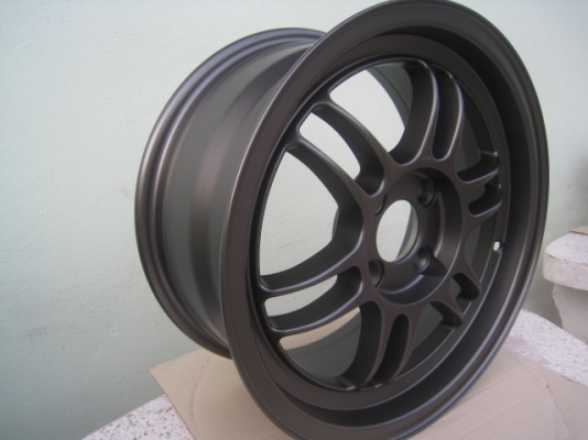 ขายล้อแม็กใหม่ RPF1 ขอบ15 สีเทากัล F7"et41,R8"et35 4รู100  สนใจติดต่อเล็กคลองสามครับ (081-3747940)