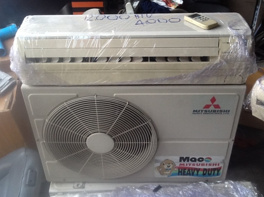 ขายแอร์บ้าน มิซูบิชิ 12500 btu ใช้งานได้ดีราคาถูกครับ