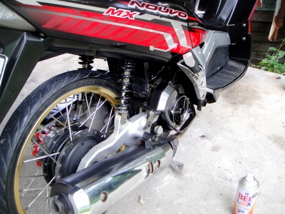 ขาย Nouvo MX แดง ดำ สภาพพร้อมใช้งาน