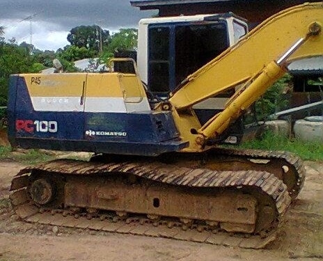 KOMATSU PC 100-5 รถบอดี้สวย ไฟฟ้าหน้าจอครบ ภายในเก๋งคอนโทรลยาว แอร์เย็น เครื่องเดิมปั๊มเดิมแห้งดีไม่มีเยิ้ม บูมอาร์มสวยไม่มีปะไม่มีดาม ช่วงล่างแน่น โซ่บูทใบแทรกหนาดีประมาณ 70\% พร้อมทำงานได้เลย เอกสารครบพร้อม ราคาต่อรองได้นะครับ