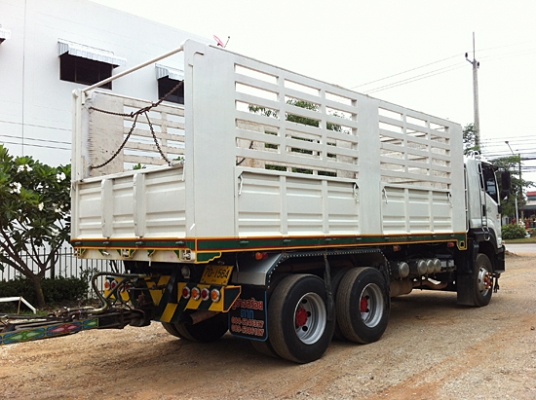 ขายรถพ่วง DECA 360 ดัมพ์กระบะเหล็ก ลูกพ่วง3เพลายาว7เมตร เครื่องเดิม เกียร์เดิม