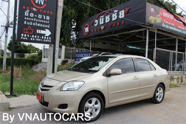 ฟรีดาวน์2007TOYOTA SOLUNA VIOS1.5 ESafety ABS+AIRBAGคู่ LPGหัวฉีด